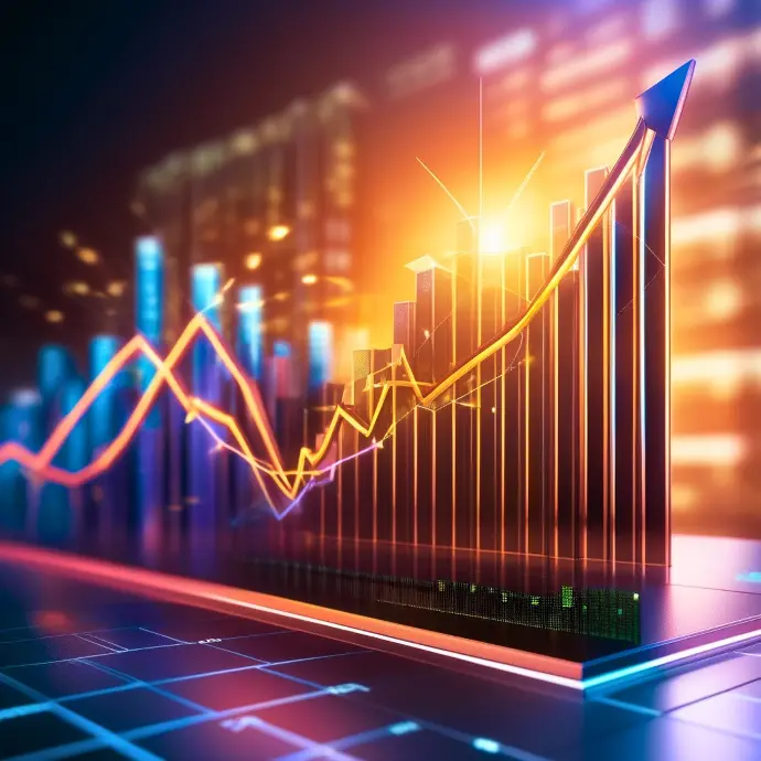 Prozess Optimierung Wachstumsgrafik als Veranschaulichung von Prozess Optimierung
